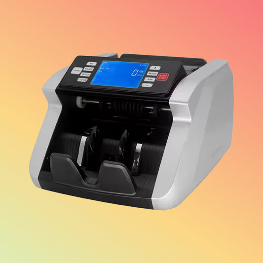 UNION C15 Portable Money Counter with Gold Finish & Safescan Features