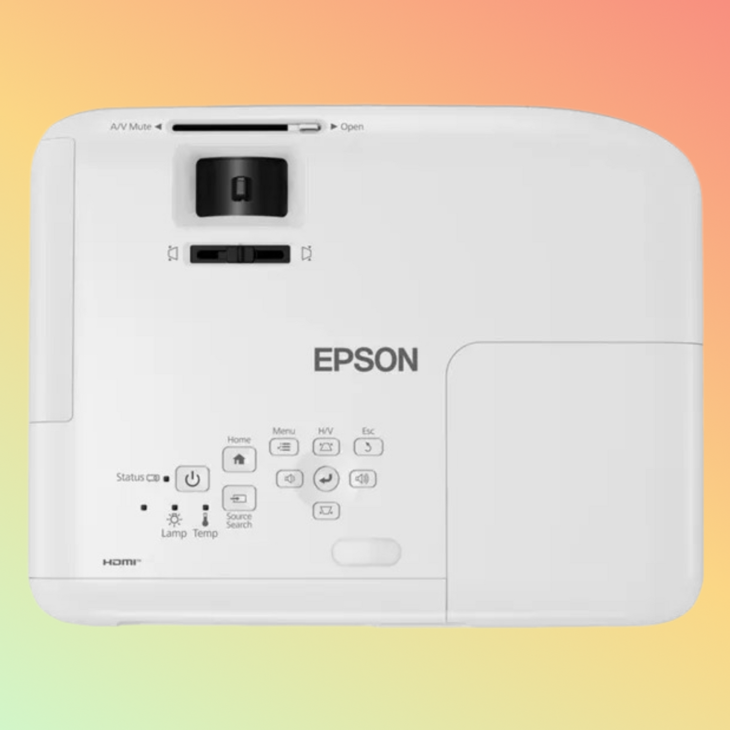 EPSON EH-TW740 3LCD Technology Full HD Projector - White