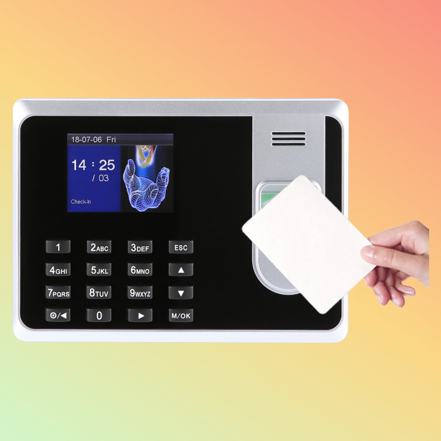 Granding T8‑A Fingerprint Time Clock