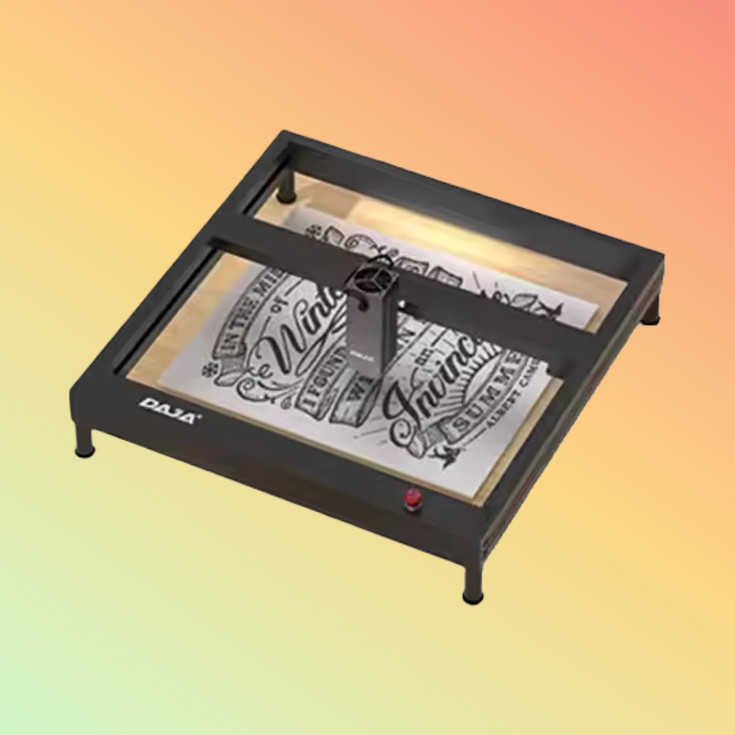 DAJA D4 10W Desktop Laser Engraver for Wood, Large Area