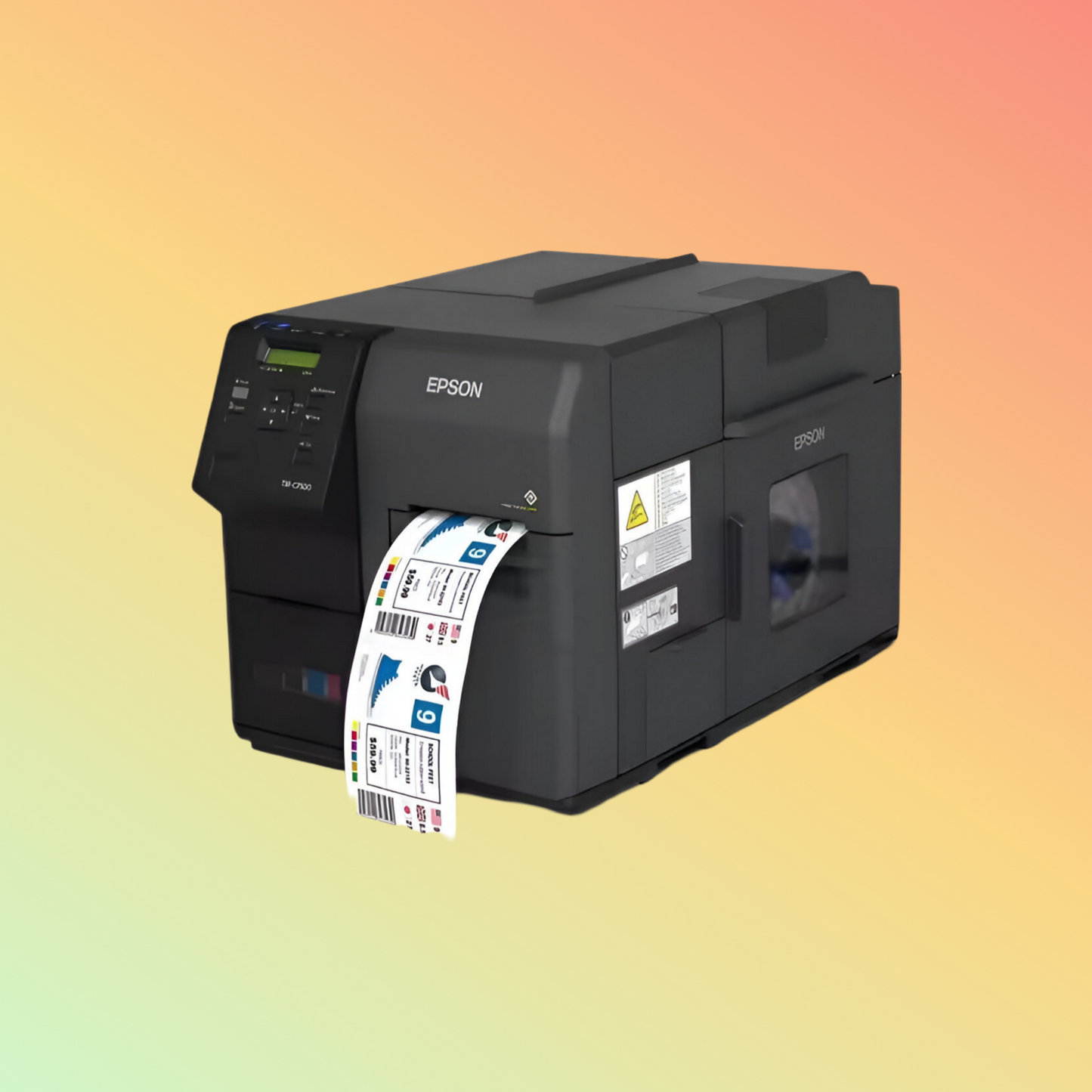 ColorWorks C7500 Industrial Inkjet Printer Cost-Effective USB Interface Colour Label Solution Used Stock Product Good Condition