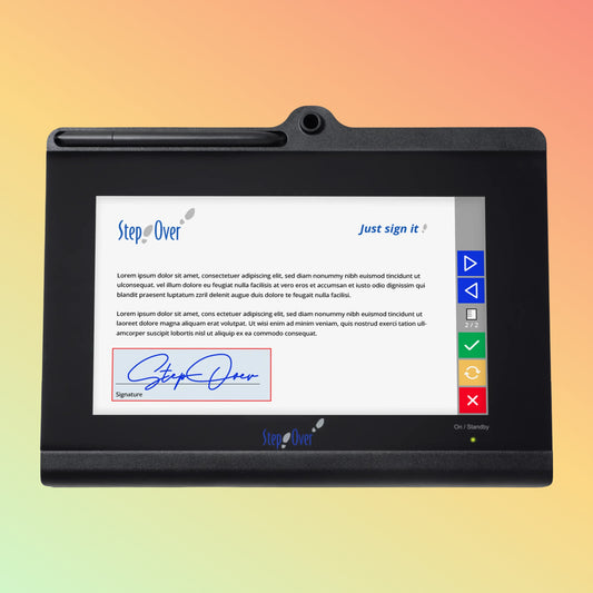 StepOver 10" NG Signature Pad – Standalone, High Performance