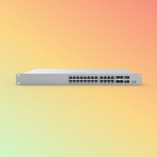 CISCO Meraki MS355 Switch - 352 Gbps Switching capacity, Throughput up to 262 Mpps, 24 x RJ45, 4 x SFP+