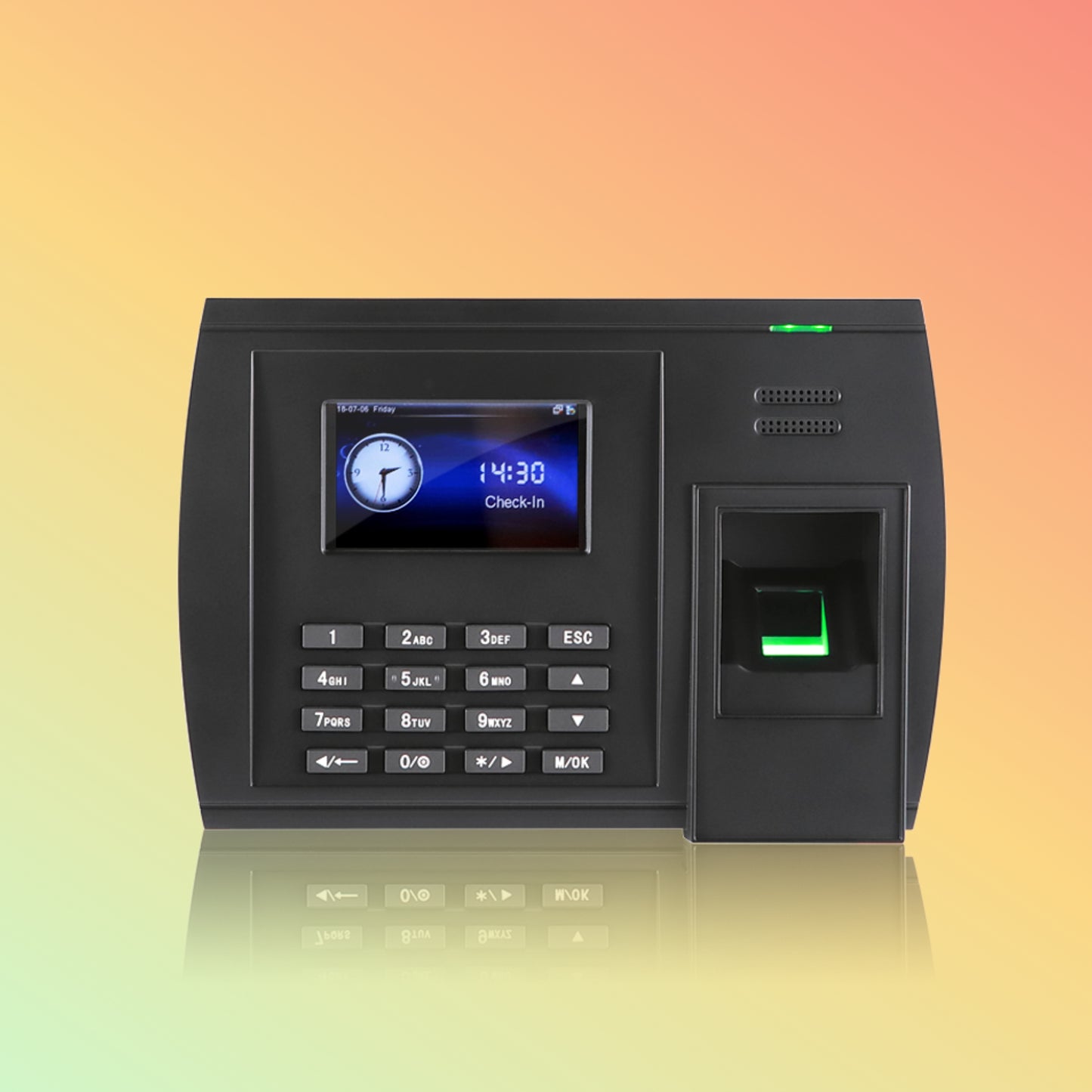 Granding 5000T‑C TFT Time Clock