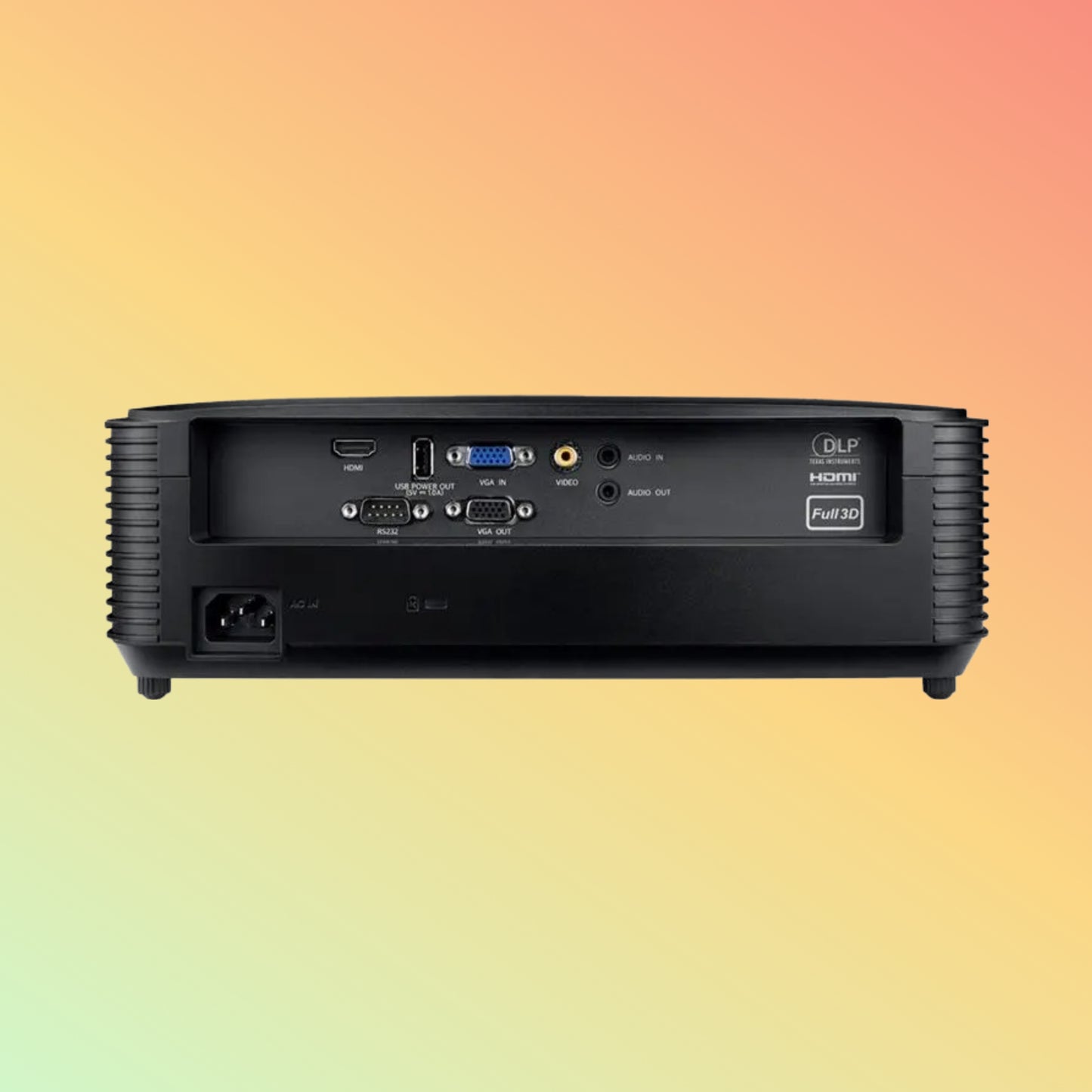 OPTOMA X371 DLP Projector - 3,800 Lumens, XGA (1024x768), 16:9 Aspect Ratio, 25000:1 Contrast Ratio