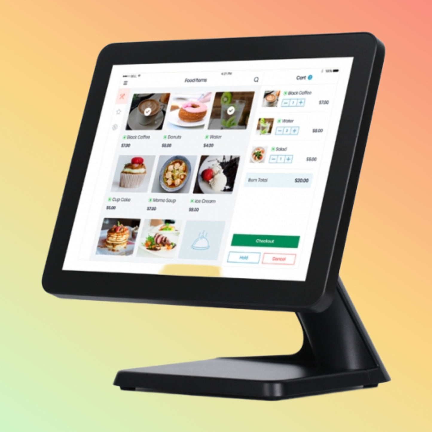 Matsuda ST9500 POS Hardware 15" Black Point of Sale