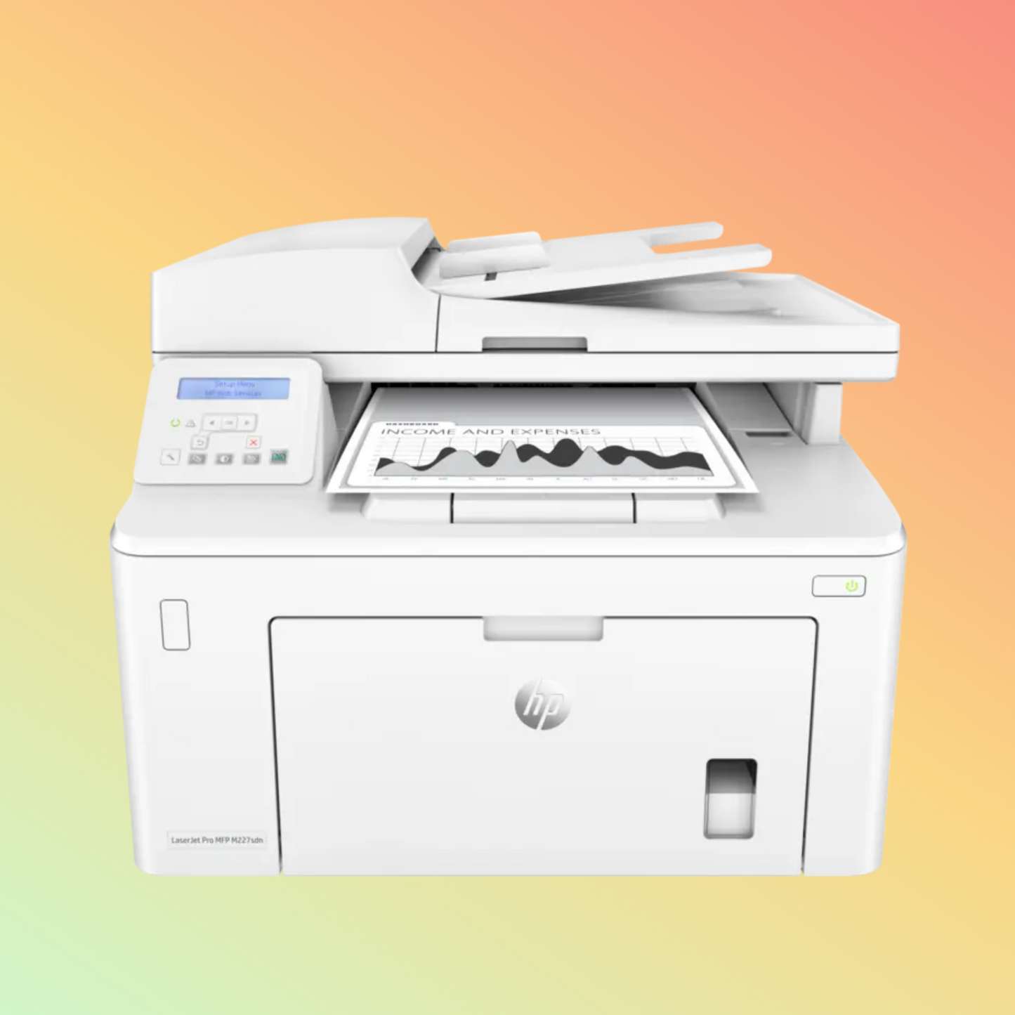 HP LaserJet Pro M203DW Printer - Wireless, A3, Print, 30 ppm, 1200 x 1200 dpi Resolution, 30,000 pages Duty Cycle