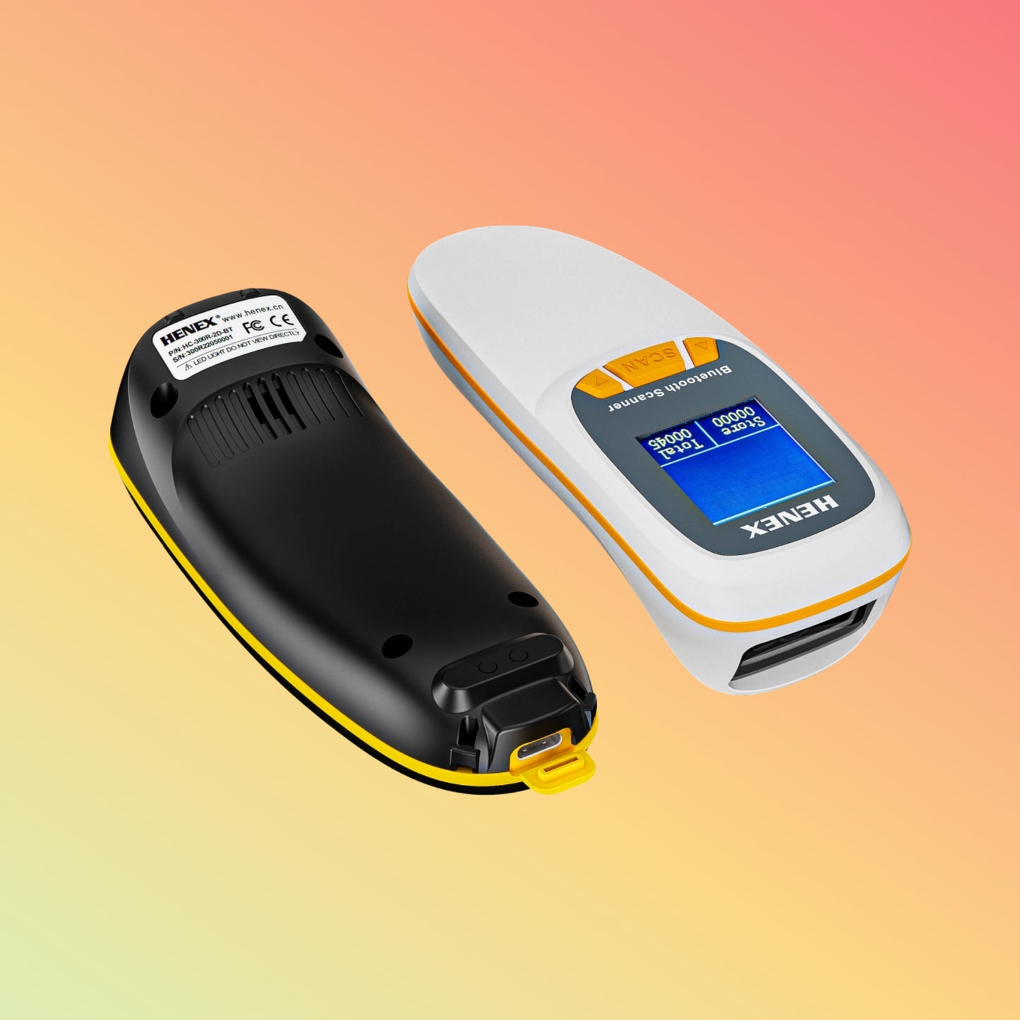 HENEX H300SRD Pocket 2D Wireless Barcode Scanner