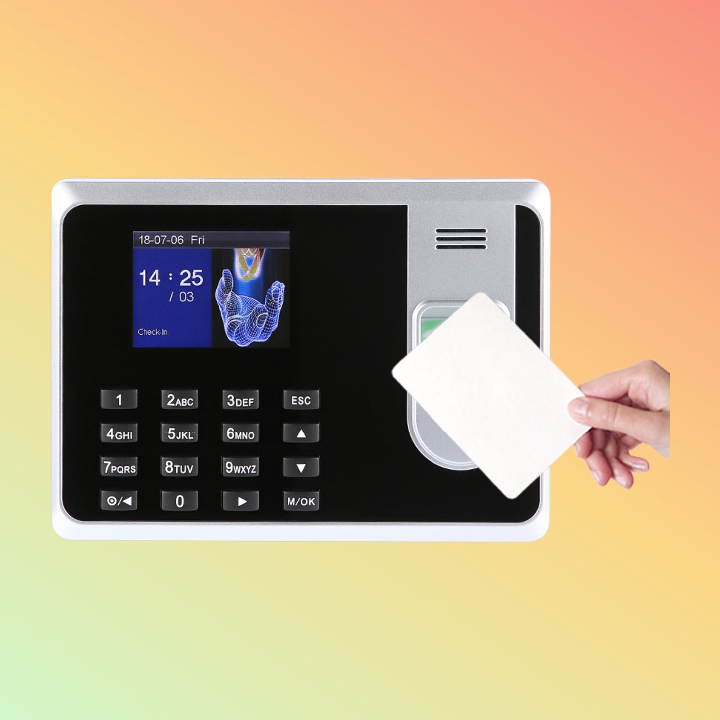 Granding T8 Fingerprint Time Clock