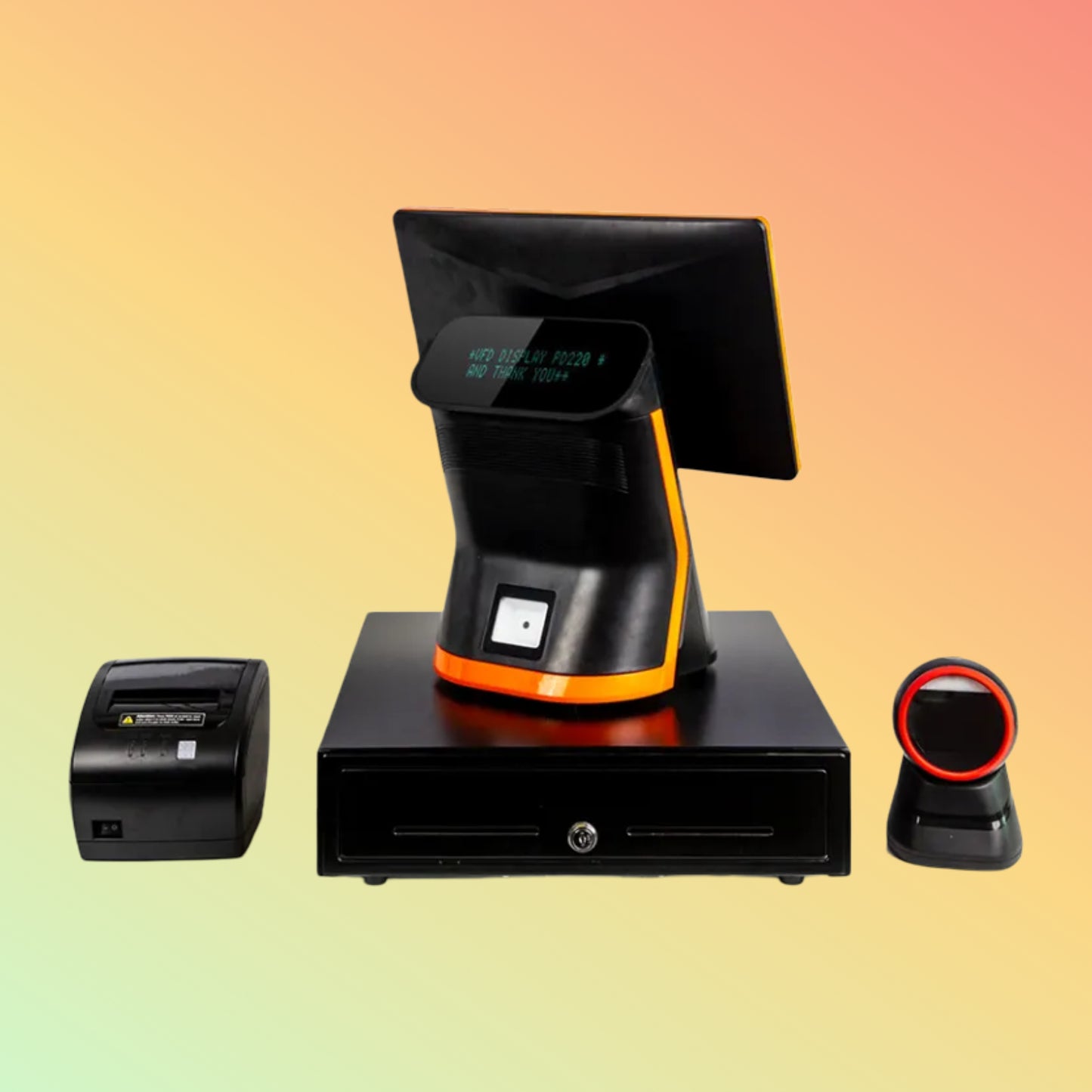CARAVPOS - All In One Hardware Computer Restaurant Point Of Sale Touch Screen Cash Register Android Pos System Pos System