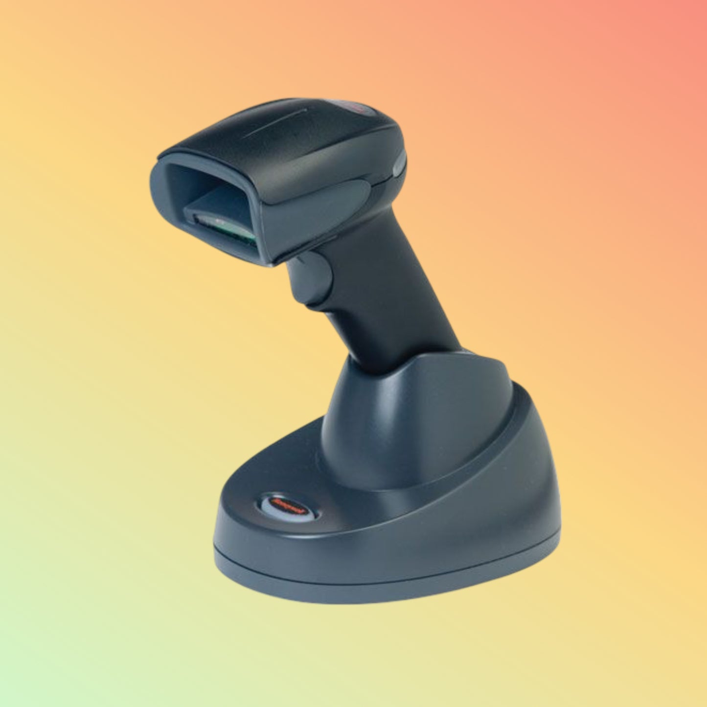 alt="Honeywell Xenon 1902 wireless barcode scanner in operation"