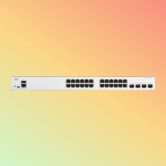 CISCO Catalyst C1300 – 56Gbps, 24xRJ45, 4xSFP, Managed