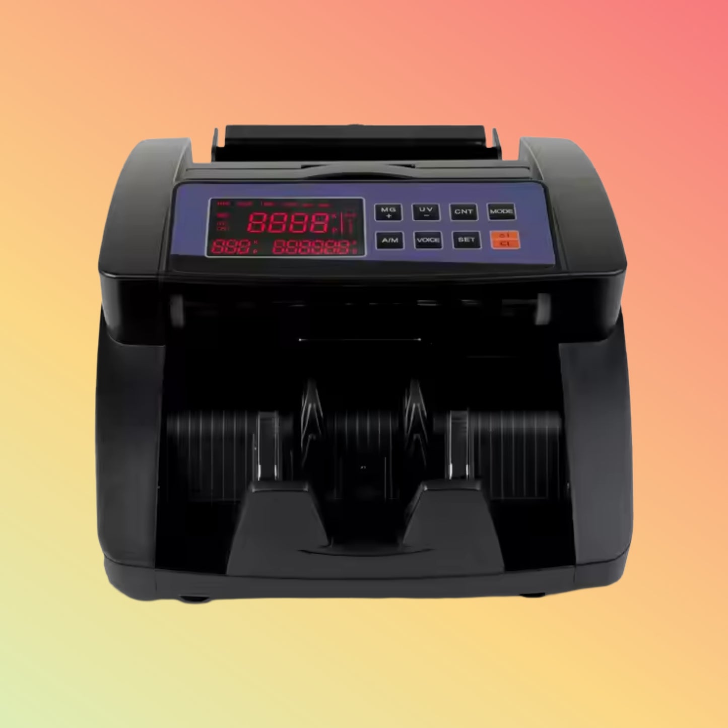 UN-16 Money Counter for All Currencies with Note Detection