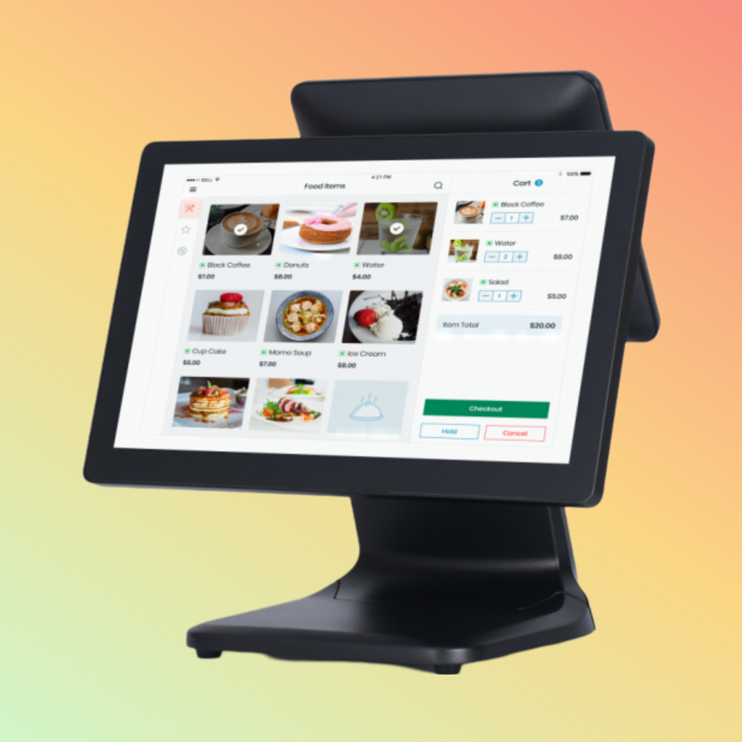 Matsuda Pos Win10 17.3inch All in One Touch Screen