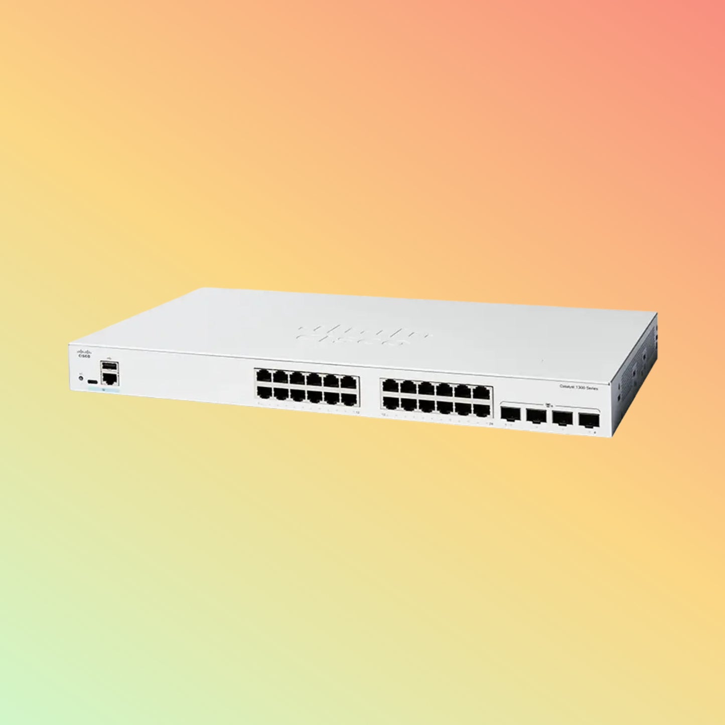 CISCO Catalyst C1300 – 128Gbps, 24xRJ45, 4xSFP+, Managed