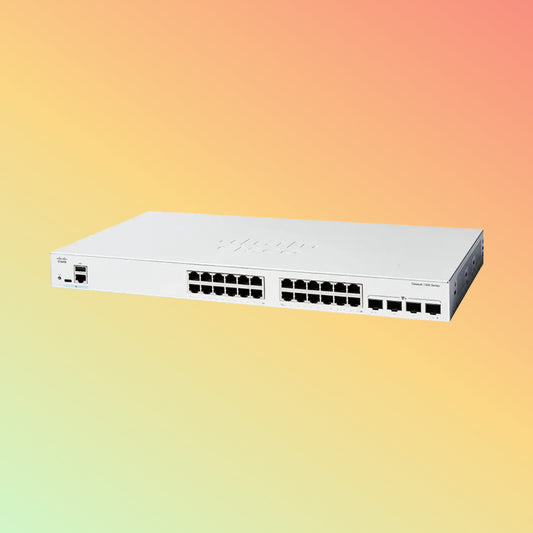 CISCO Catalyst C1300 – 128Gbps, 24xRJ45, 4xSFP+, Managed