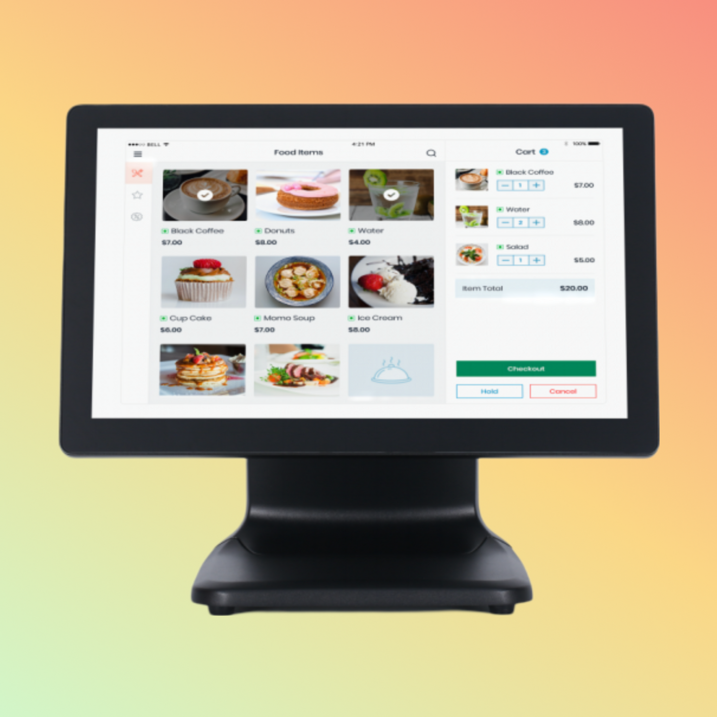 Matsuda Pos Win10 17.3inch All in One Touch Screen