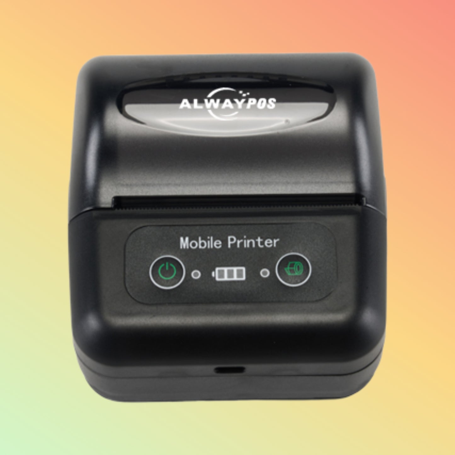 ALWAYPOS Compact & Portable w/ Smart Battery Display & Type-C