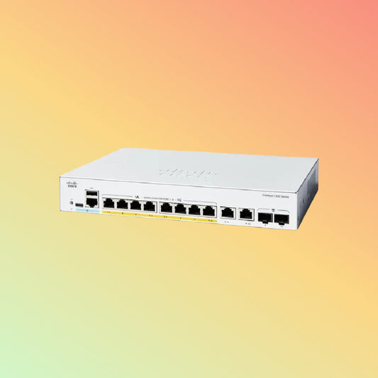CISCO Catalyst C1200 – 20Gbps, 8xRJ45, 2xCombo, 120W PoE