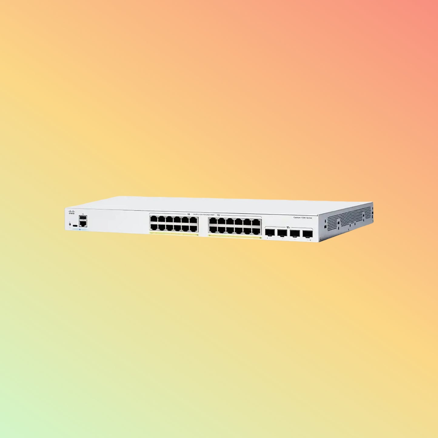 CISCO Catalyst C1300 Switch - 24-Port, 128Gbps, PoE, SFP