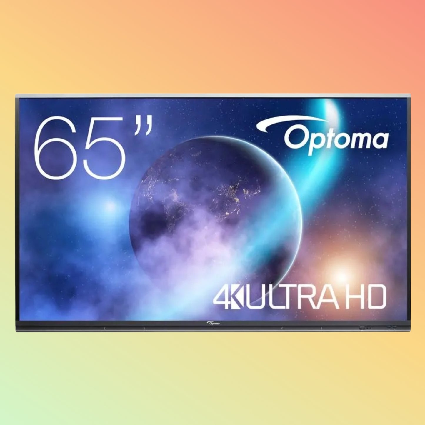 Optoma 5652RK Interactive Display - 65" UHD 4K 3840(H)*2160(V) Pixel Resolution, LED, Touch