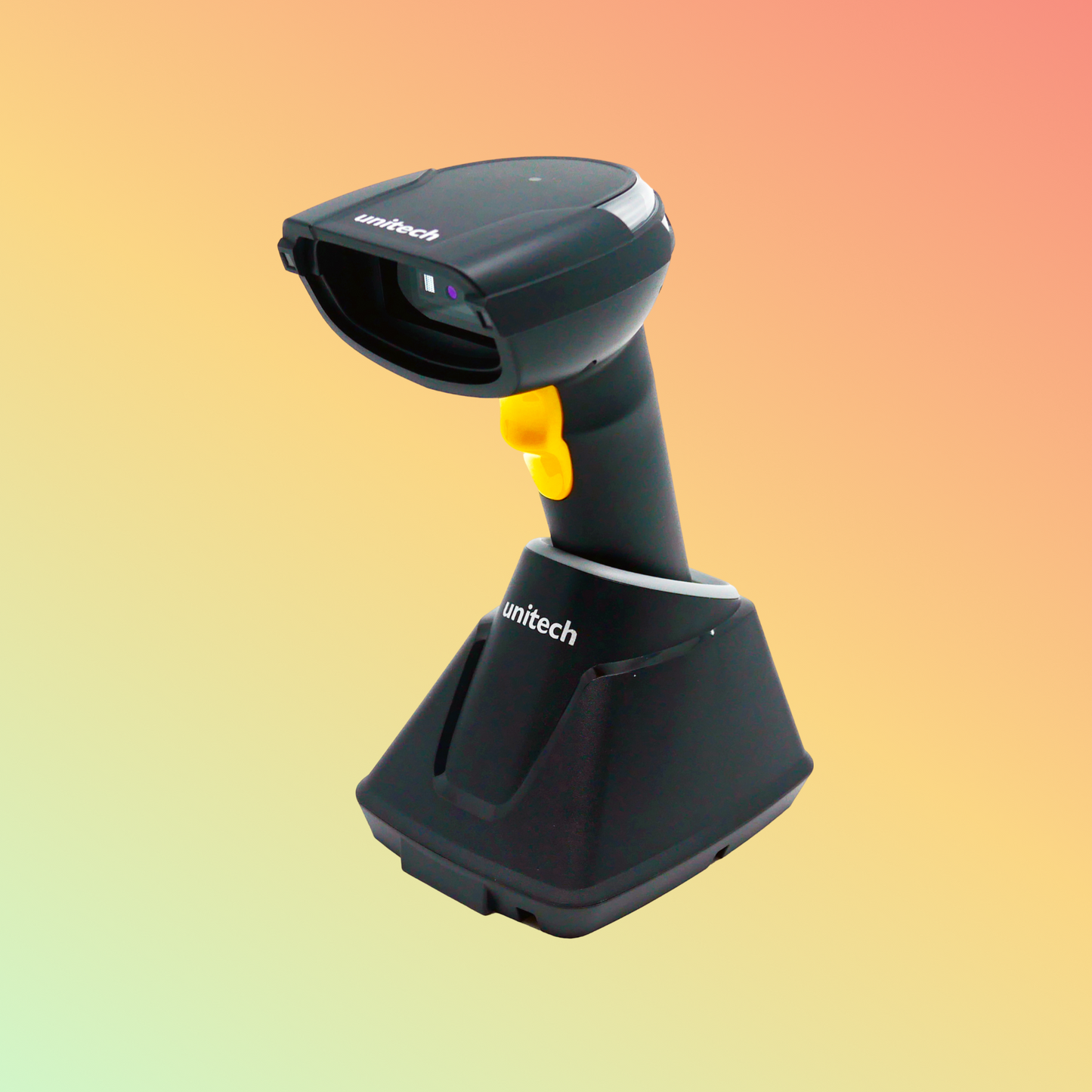 Unitech MS838B Wireless Barcode Scanner