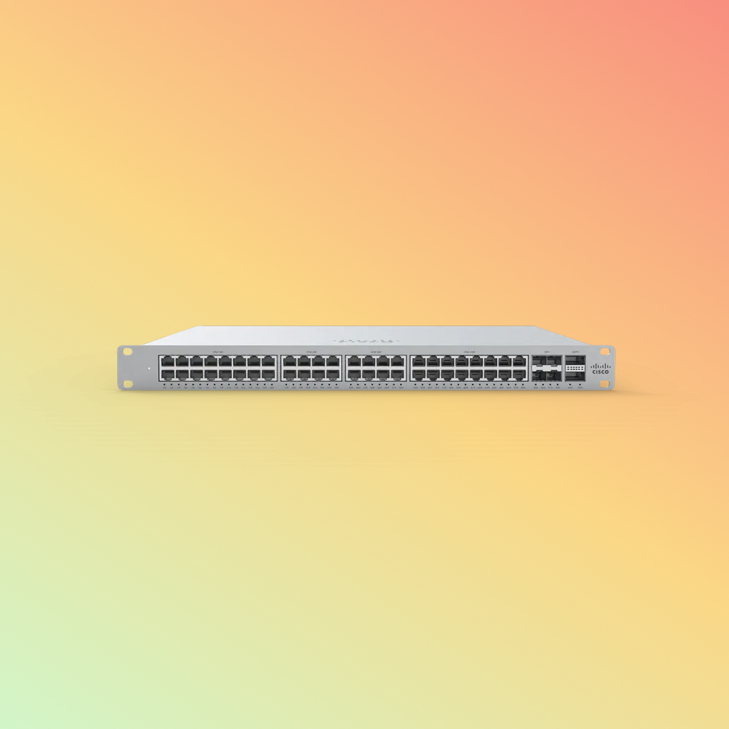 Cisco Catalyst MS355 – 544Gbps, 405Mpps, 740W PoE, 48 UPOE RJ45