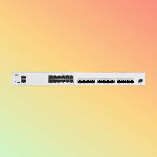 Cisco Catalyst C1300 – 480Gbps, 357.14Mpps, 12 RJ45, 12 SFP+ Ports