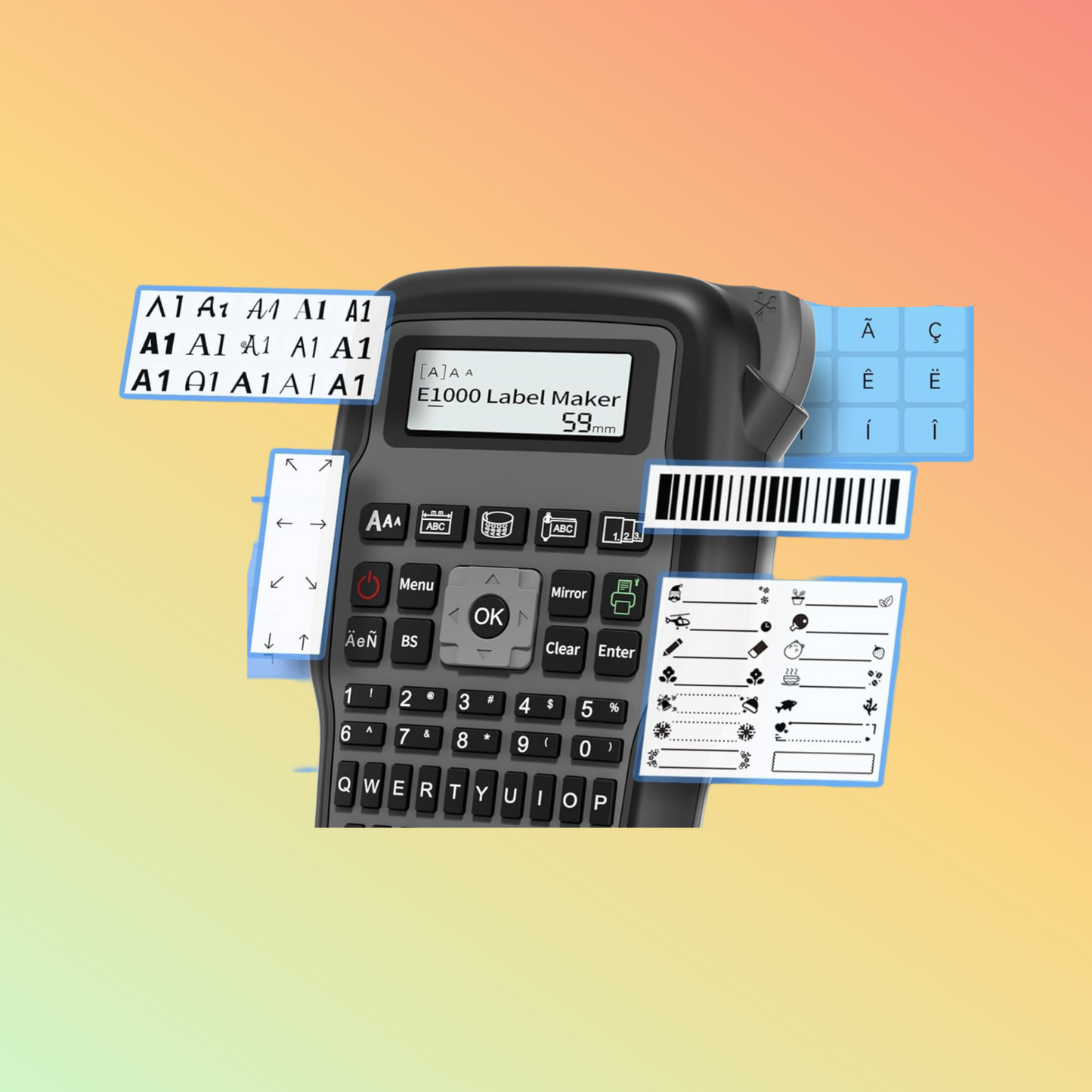 E1000Pro Label Maker