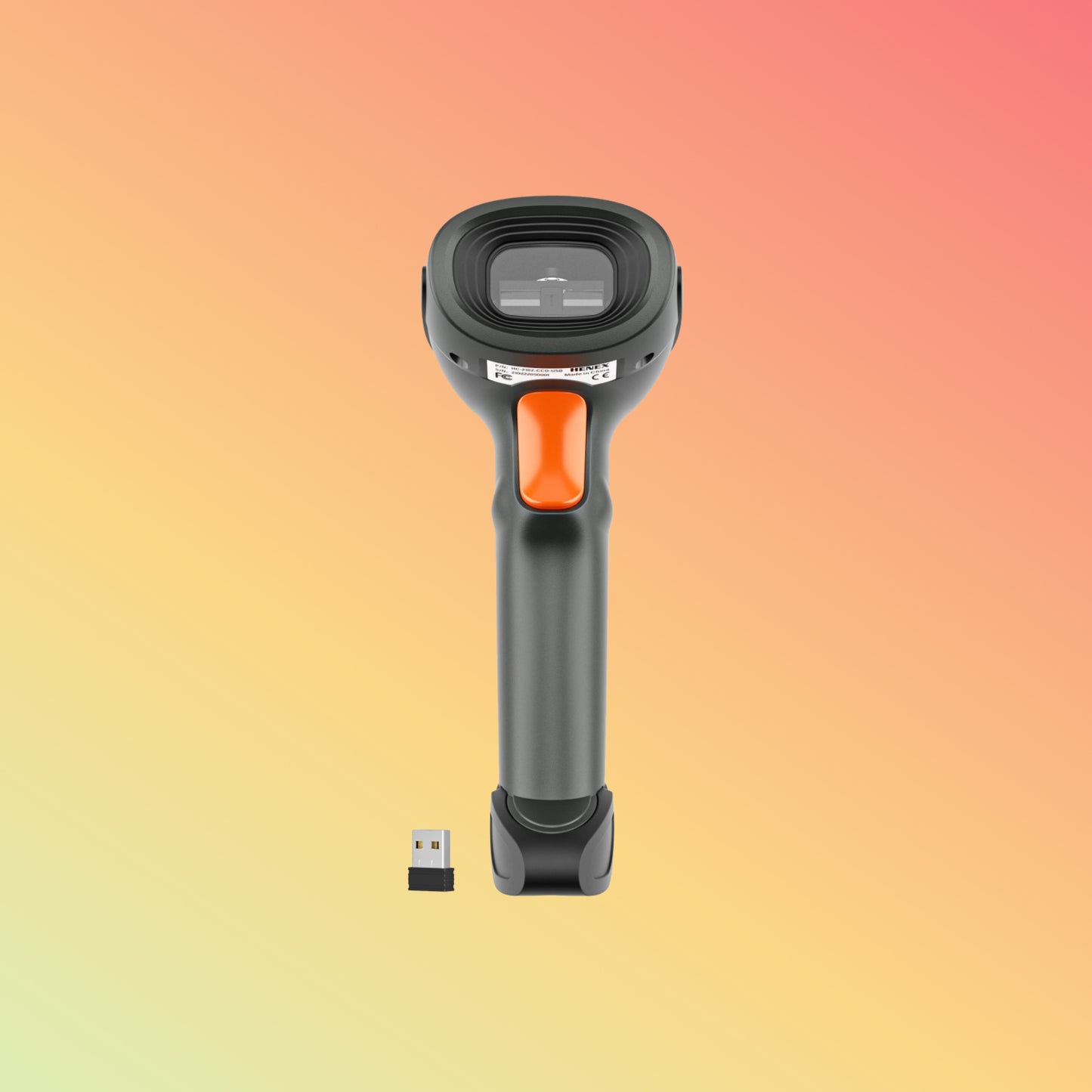 HENEX HC-2102R CCD Wireless Barcode Scanner