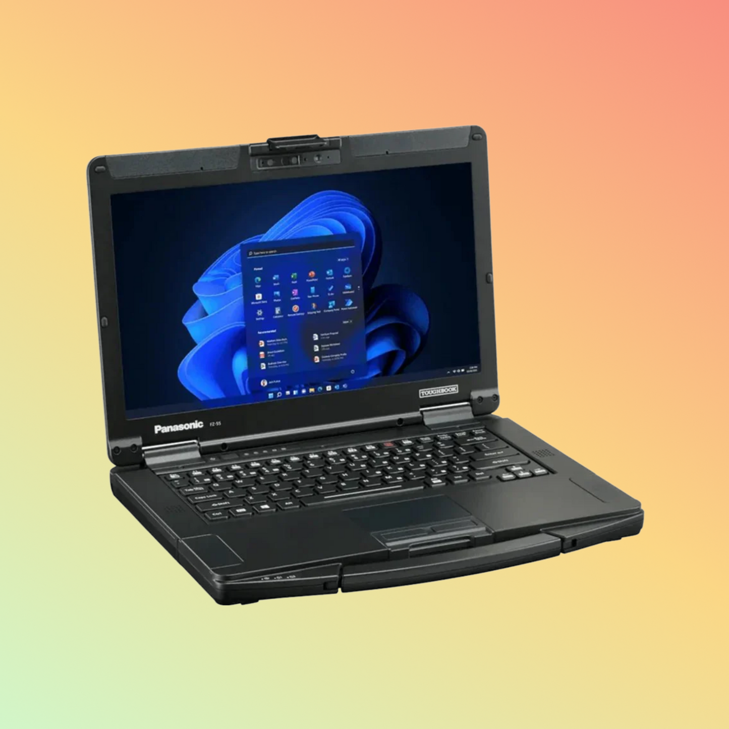 Panasonic Toughbook CF-54 MK2, 14" HD, Intel i5-6300U, French Canadian Keyboard, 8GB, 256GB SSD, Windows 10 Pro.