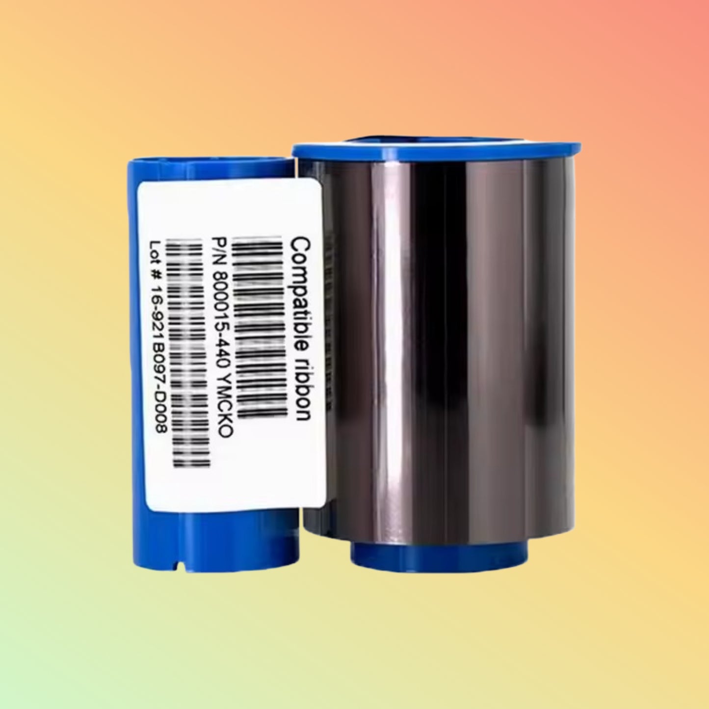 800015-440 YMCKO Color Ribbon 200 Images for P330i P430i Business Pvc Card Printer