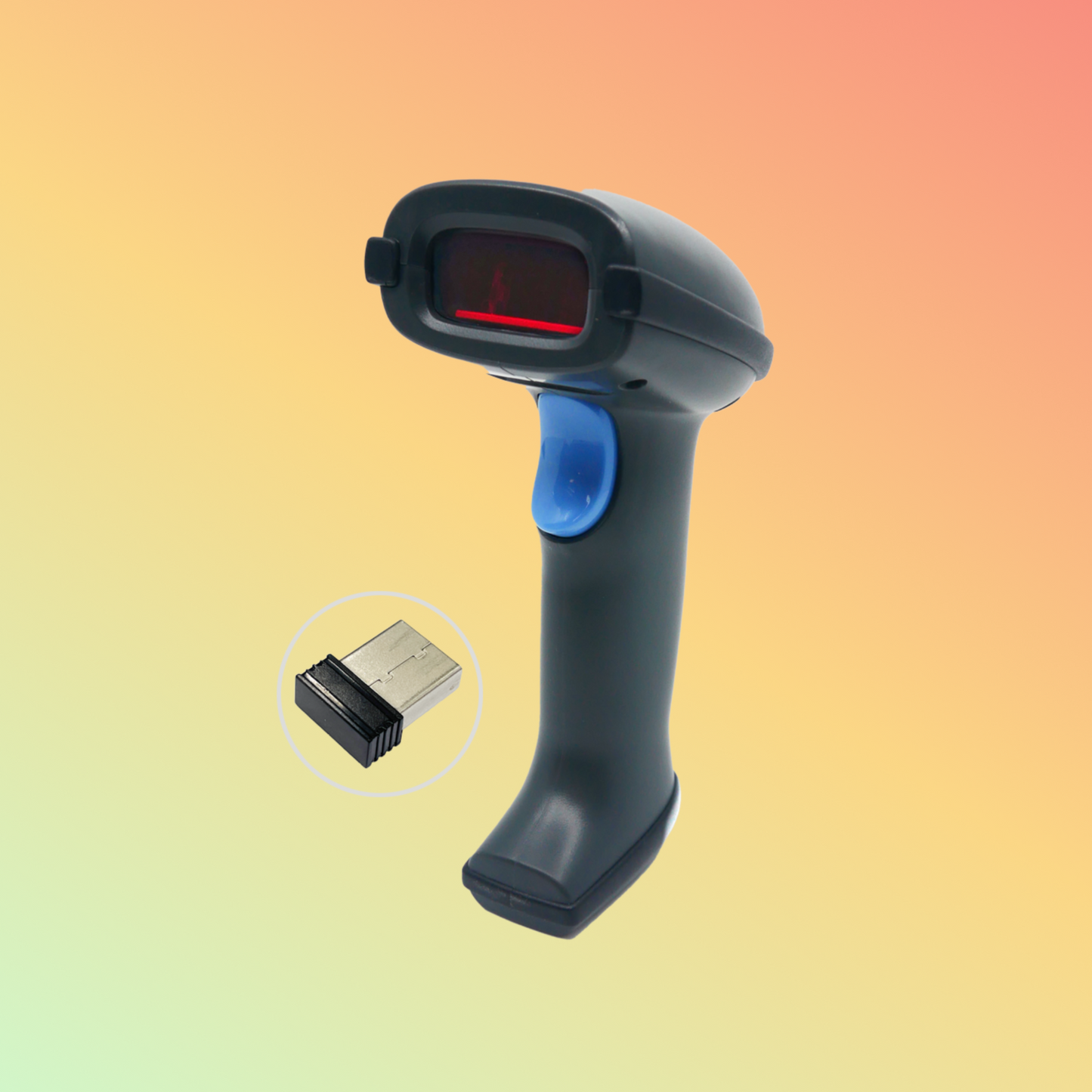 Unitech MS836B Wireless Barcode Scanner