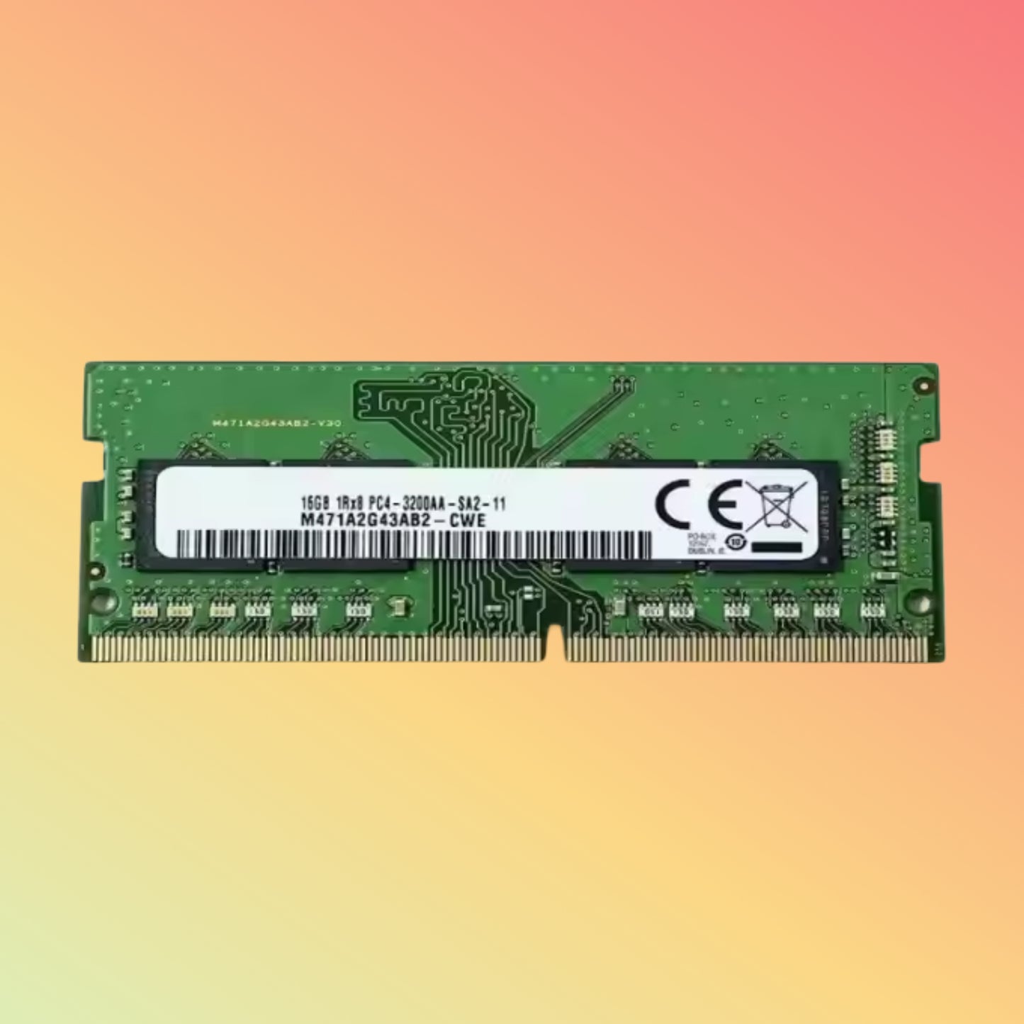 M393A2K43CB2-CVF 32GB DDR4-2933 RDIMM PC4-23466U-R Dual Rank X4 Module for S-a-ms-u-n-g