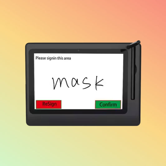 10.1inch Digital Signature Pad Electronic Tablets Customize SDK Sign View and PDF for Bank Hotel Government Hospital