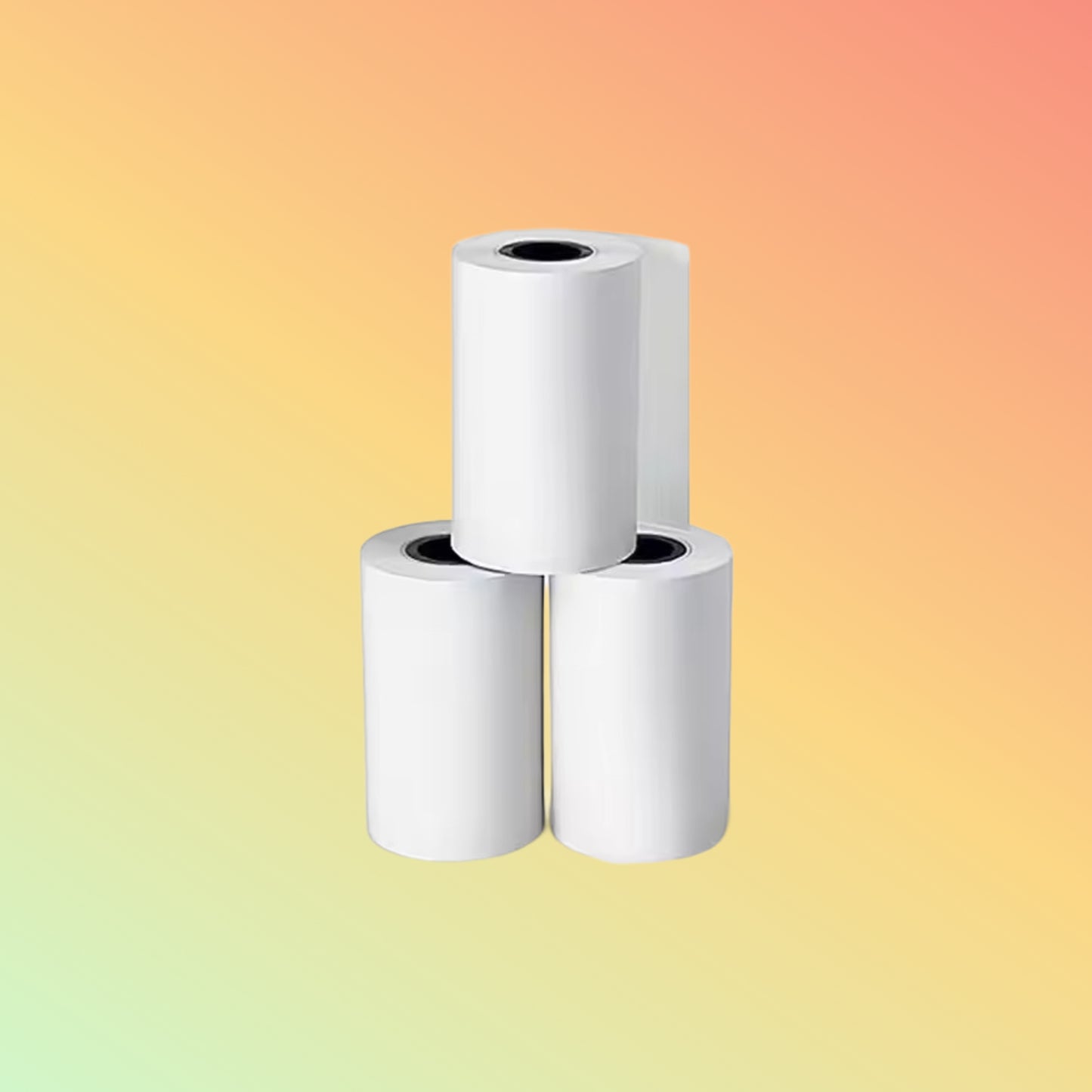 80x80 Thermal POS Paper Rolls, 57x40mm with Double Layer