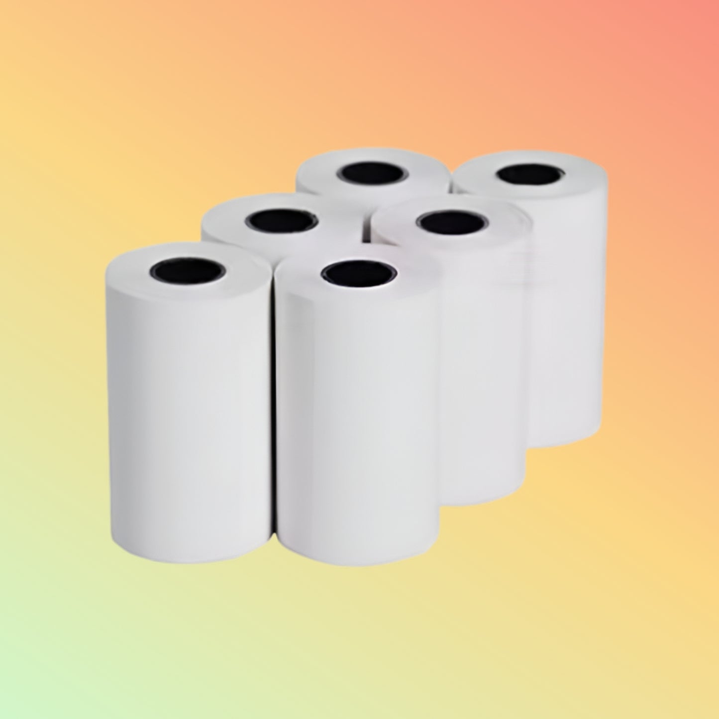 80x80 Thermal POS Paper Rolls, 57x40mm with Double Layer