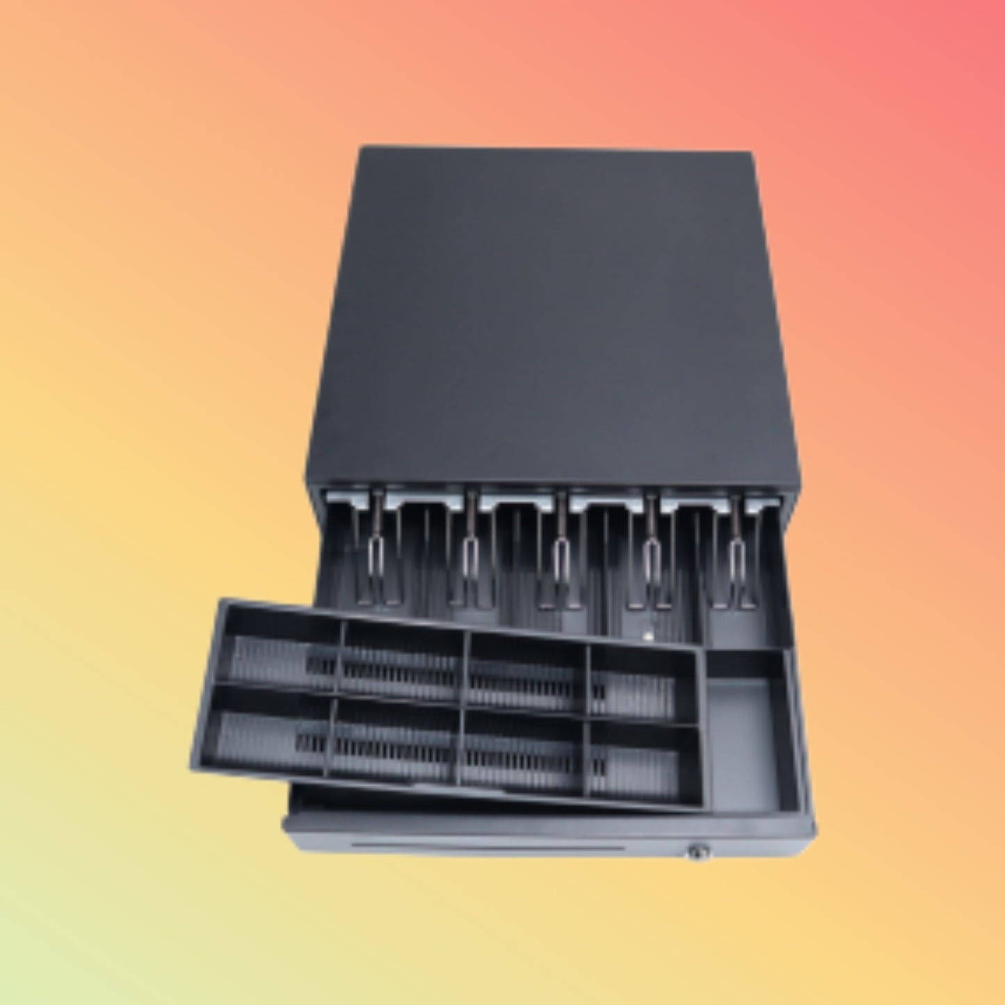 Electronic metal adjustable CD508 cash drawer for