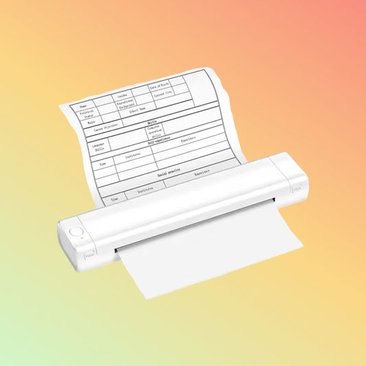 Phomemo M08F Mini Portable 210mm Fast Printing Thermal Printer A4 Size Printer