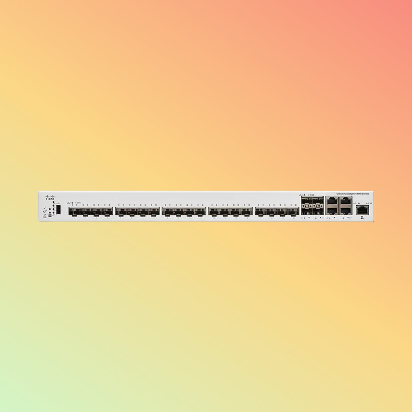 CISCO Catalyst C1300 – 480Gbps, 28xSFP+, 4x10G Copper/SFP+