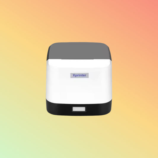 Black and White Thermal Printer for Flow Pack Android Tablet in Stock with Thermal Printer Stickers