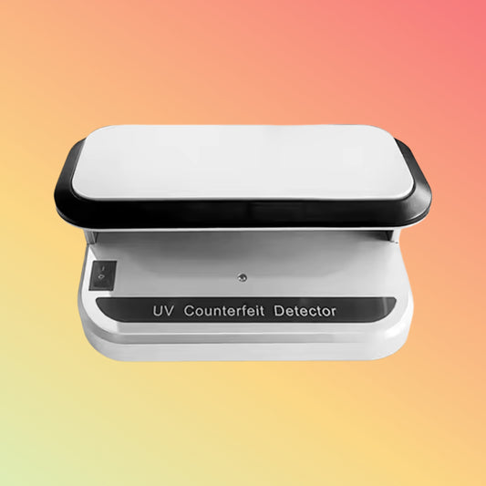 UNION 6604 Portable Money Detector Machine Counterfeit Banknote UV Bill Counter Detector With Battery USE