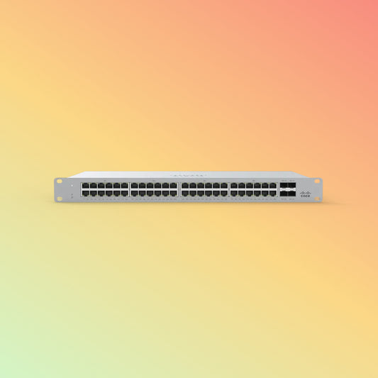 CISCO Meraki MS125 – 176Gbps, 48xRJ45, 4xSFP+, 370W PoE