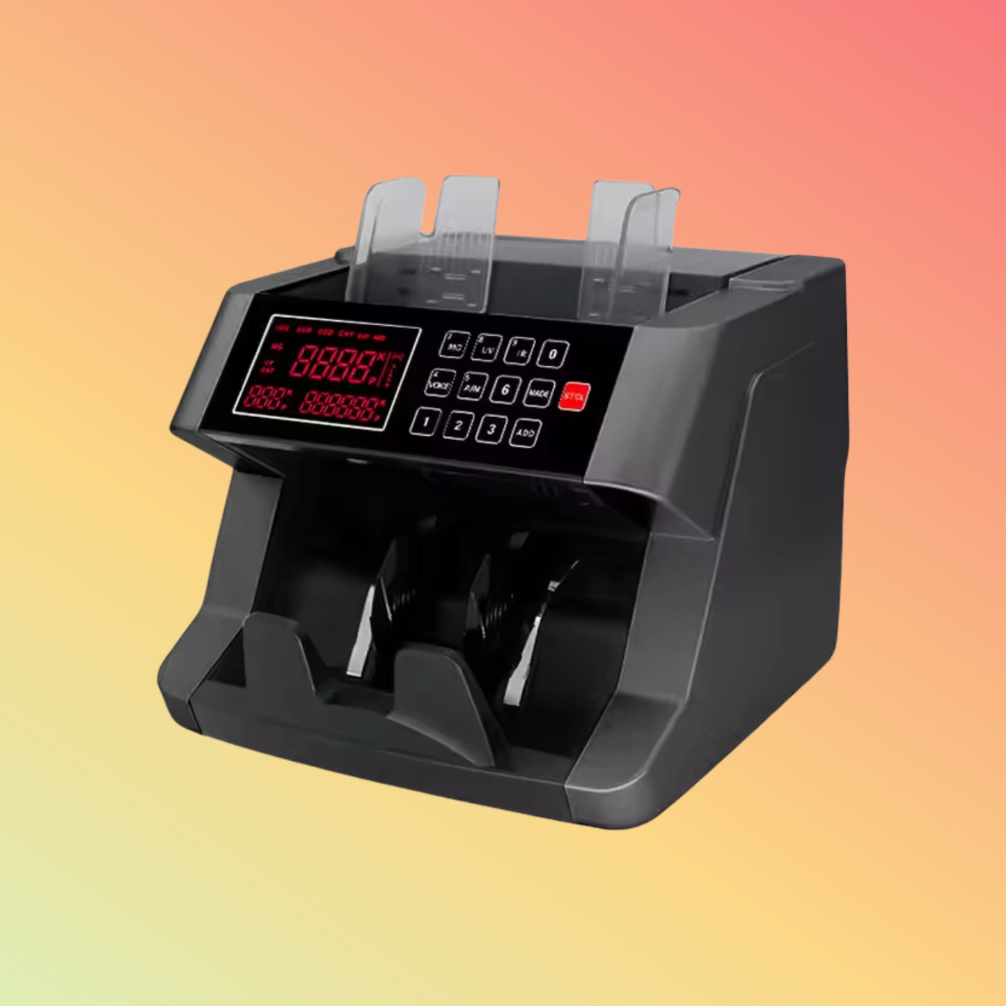 UN-31B Currency Counter with UV/MG/IR – Bill & Money Counting Machine