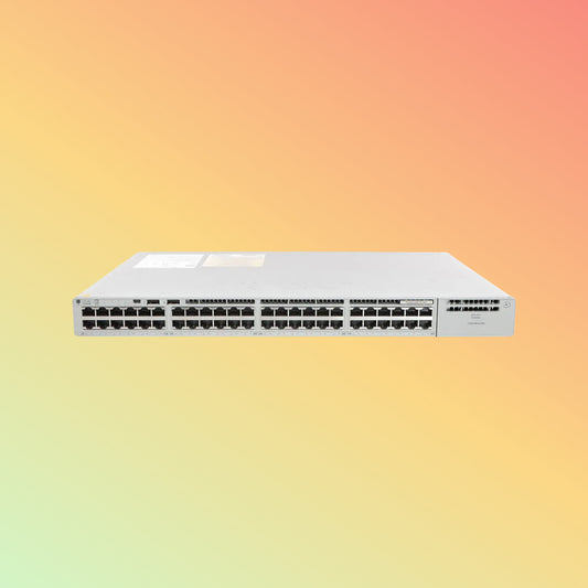 CISCO Catalyst C9200 – 176Gbps, 48xPoE+ RJ45, 370W PoE