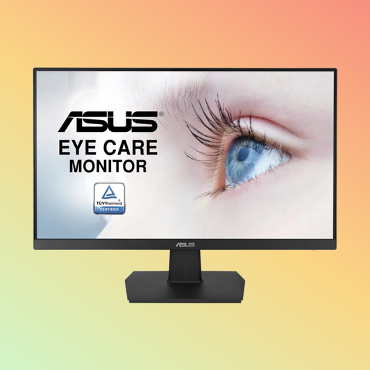 ASUS VA24EHE Monitor - 23.8" FHD (1920 x 1080), IPS, HDMI, DP, VGA, 250 nits, 75 Hz