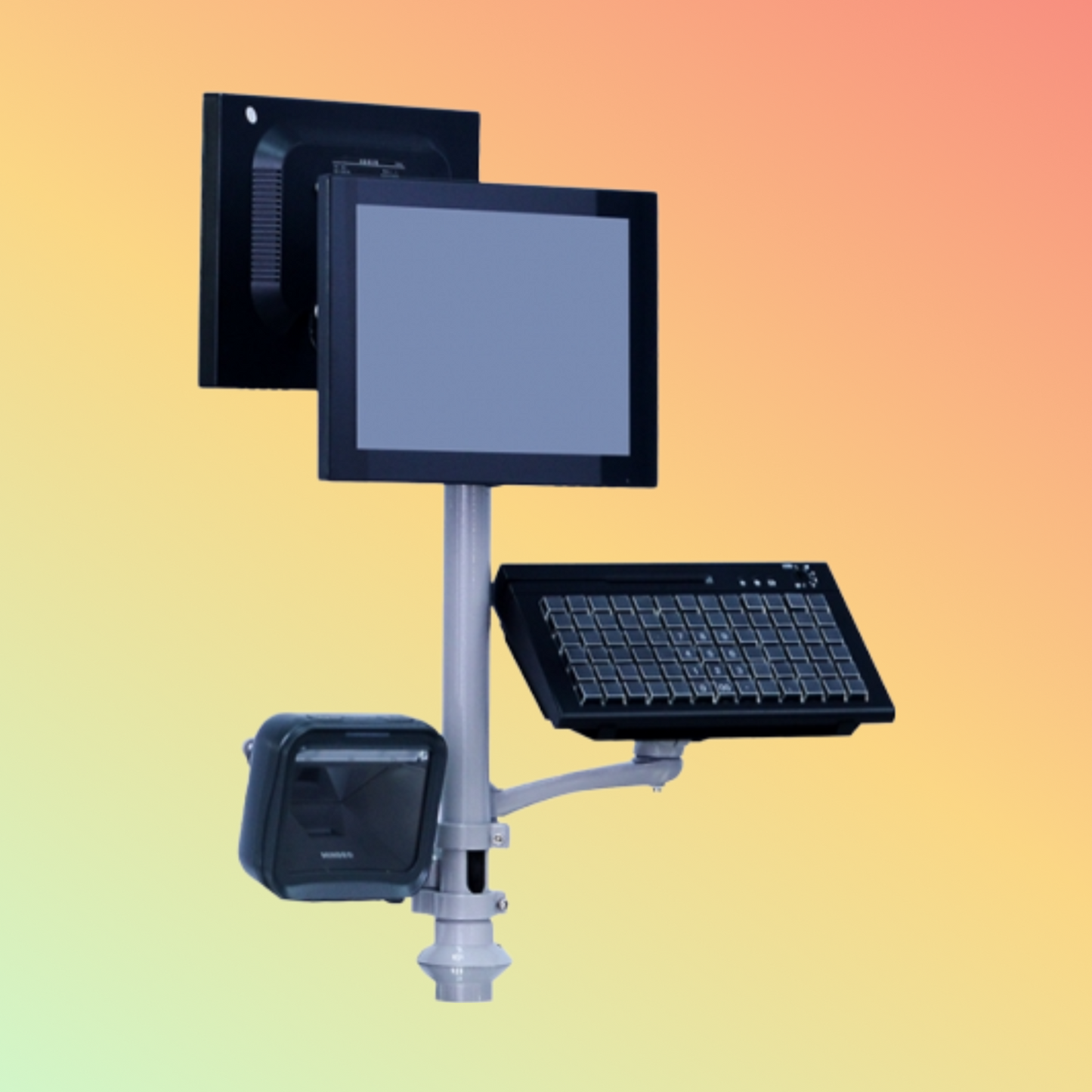 Matsuda POS Supermarket dedicated 12 inch bracket cash