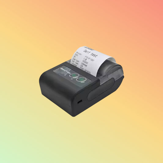 Mini 58 mm Bluetooth Portable Thermal Printer Connecting Ipad to Printer