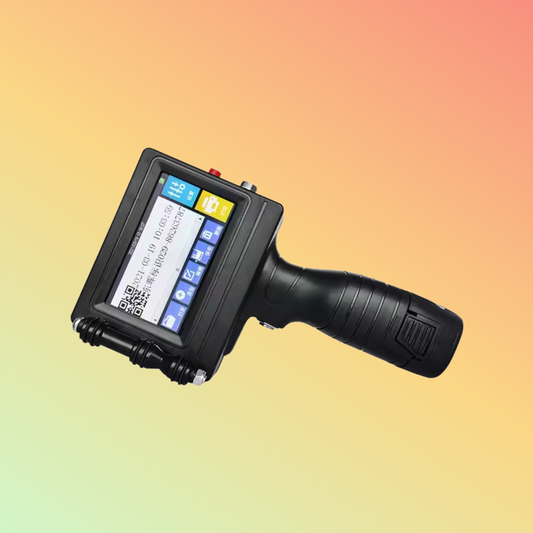 Portable code machine handheld inkjet handjet printer for plastic bag bottle