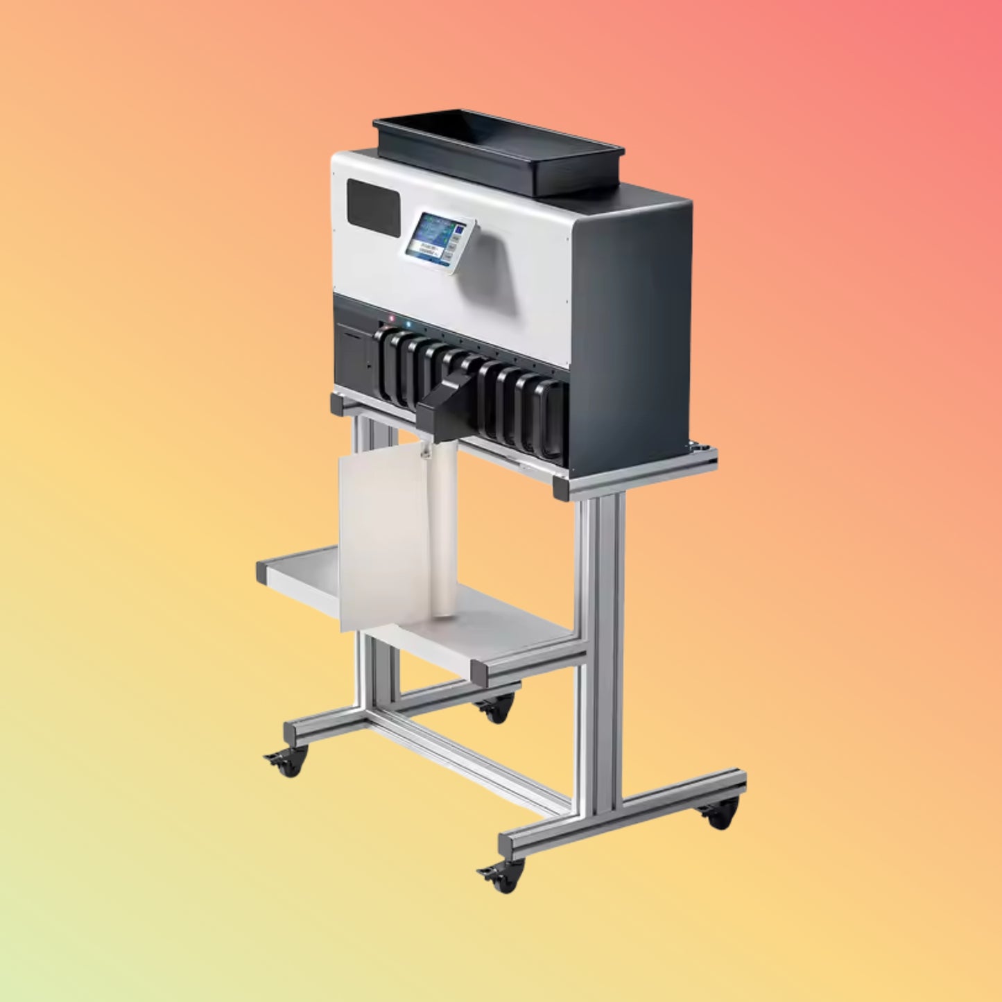 UN-191S Professional Coin Counting Machine 9+1 Pocket Automatic Coin Sorter Hot Sale Value Coin Counters